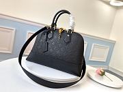 LV Neo Alma BB Monogram Empreinte Black Leather M44832 Size 35 x 23 x 15 cm - 1