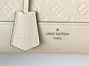 LV Neo Alma BB Monogram Empreinte Cream Leather M44832 Size 35 x 23 x 15 cm - 5