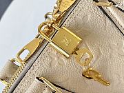 LV Neo Alma BB Monogram Empreinte Cream Leather M44832 Size 35 x 23 x 15 cm - 6