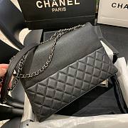 Chanel Handbags Lambskin Flap Bag Black 8095 Size 32 x 7.5X x 19 cm - 4