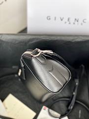 Givenchy Mini Antigona Leather Bag Black 9981-4 Size 18 x 13 x 7 cm - 5