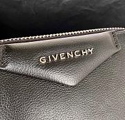 Givenchy Mini Antigona Leather Bag Black 9981-4 Size 18 x 13 x 7 cm - 2