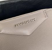 Givenchy Mini Antigona Leather Bag Beige 9981-4 Size 18 x 13 x 7 cm - 2