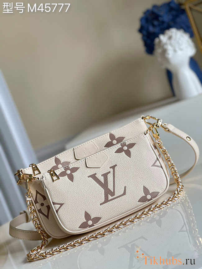 LV Multi Pochette Accessoire Monogram Empreinte Leather M45777 Size 24 x 13.5 x 4 cm - 1