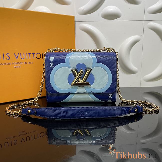 LV Twist Handbag Blue M50282 Size 23 x 17 x 9 cm - 1