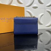 LV Twist Handbag Blue M50282 Size 23 x 17 x 9 cm - 5