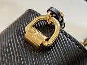 Louis Vuitton Epi Leather Twist MM Black M50282 Size 23 x 17 x 9.5 cm  - 3