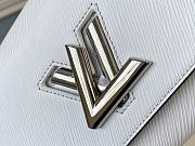 Louis Vuitton Twist Handbag Leaf White M50282 Size 23 x 18 x 8 cm  - 3