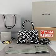 Balenciaga Hourglass Bag Medium 92940 Size 19 x 8 x 21 cm  - 1