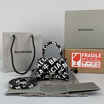 Balenciaga Hourglass Bag Small 92940 Size 11.5 x 14 x 4.5 cm 