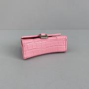 Balenciaga Hourglass Bag Mini Pink 92941 Size 11.5 x 14 x 4.5 cm - 6