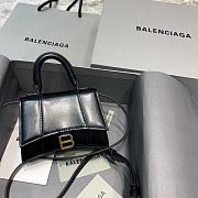 Balenciaga Hourglass Mini Plain Black With Gold Buckle Size 11.5 x 14 x 4.5 cm - 1