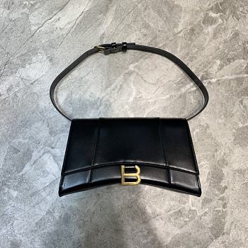 Balenciaga Hourglass Black Size 25 x 6.5 x 14 cm