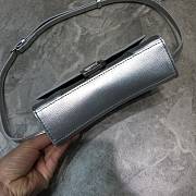 Balenciaga Hourglass Waist Bag Silver Size 18 x 6 x 11 cm - 4