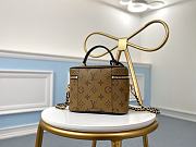 Louis Vuitton LV Vanity PM Monogram Yellow Flower Spring M45165 Size 19 x 13 x 11 cm - 3