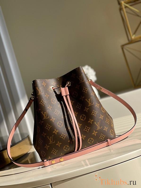 LV Original Néonoé Bucket Bag Pink M44020 Size 26 x 26 x 17.5 cm   - 1