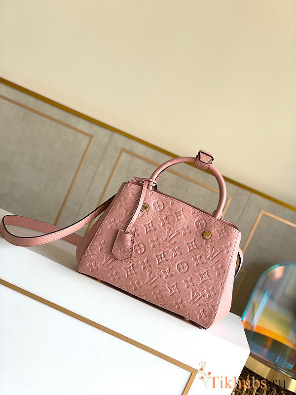 LV Montaigne MM Monogram Small Cherry Powder M44123 Size 29 x 20 x 13 cm - 1