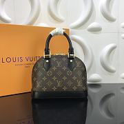 Louis Vuitton Alma PM Damier Ebene N41221 Size 23.5 x 17.5 x 11.5 cm - 3