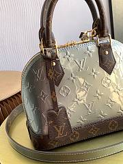 LV Alma BB Handbag Silver M90584 Size 23.5 x 17.5 x 11.5 cm - 3