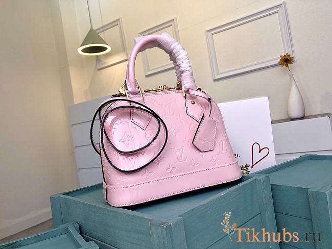 LV Alma BB Handbag Pink M50415 Size 25 x 19 x 11 cm - 1