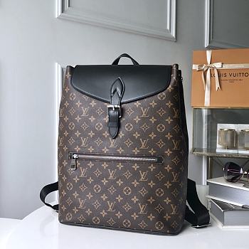 Louis Vuitton Palk Monogram Macassar Canvas M40637 Size 35 x 45 x 15 cm