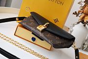 Louis Vuitton Padlock On Strap Black M80763 Size 19 x 11 x 3 cm - 4