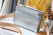 LV Handle Trunk Silver M45785 Size 21.5 x 15.0 x 7.0 cm - 1