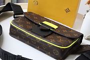 Louis Vuitton Monogram Yellow Accents Lock Sling Bag M45807 Size 21 x 15 x 4 cm - 3