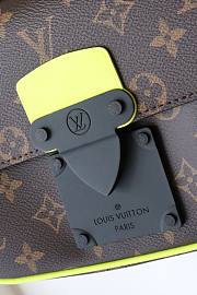 Louis Vuitton Monogram Yellow Accents Lock Sling Bag M45807 Size 21 x 15 x 4 cm - 6