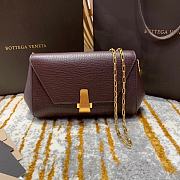 Bottega Veneta Mini Olive Green 0167 Size 24 x 9 x 13 cm - 1