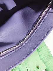 Bottega Veneta Twist Rice Bag Purple 652001 Size 21 x 20.5 x 11 cm - 5