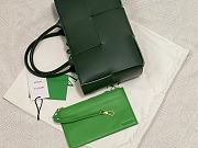 Bottega Veneta Mini Tote Green 652876 Size 30 x 20 x 11.5 cm - 5