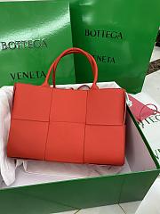 Bottega Veneta Arco Tote Orange 609175 Size 38 x 14 x 24.5 cm - 1