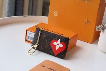 LV Key Pouch Monogram Accessories M62650 Size 12 x 7 cm