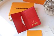 LV Pocket Wallet Basketball Joint Name Monogram N63144 Size 7.5 cm - 4