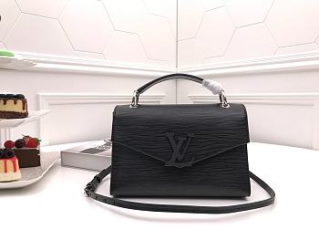 Louis Vuitton Grenelle Pochette Bag Epi Black M55977 Size 23.5 x 16 x 8 cm