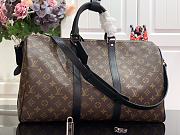 Louis Vuitton Monogram Macassar Keepall Bandouliere 45 M56711 Size 45 x 27 x 20 cm - 1