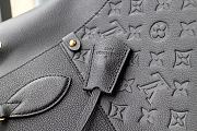 Louis Vuitton Fold Tote MM Embossing Black M45409 Size 23 x 28 x 19 cm - 4