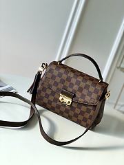 Louis Vuitton Dameier Ebene Croisette N53000 Size 24.5 x 24.2 x 9 cm - 1