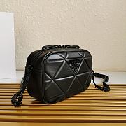 PRADA Shoulder Bag Black 1BH141 Size 13.5 x 21 x 8 cm  - 5