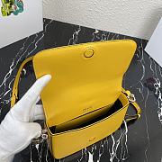 PRADA Messenger Bag Yellow 1BD263 Size 21 x 16 x 6.5 cm - 6