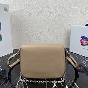 PRADA Messenger Bag Beige 1BD263 Size 21 x 16 x 6.5 cm - 2