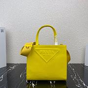 PRADA Tote Bag Yellow 1BG382 Size 26 x 23.5 x 9 cm - 1