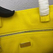 PRADA Tote Bag Yellow 1BG382 Size 26 x 23.5 x 9 cm - 4