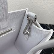 PRADA Tote Bag White 1BG382 Size 26 x 23.5 x 9 cm - 6