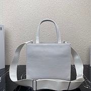 PRADA Tote Bag White 1BG382 Size 26 x 23.5 x 9 cm - 2