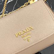 PRADA Crossbody Bag Beige 1BD275 Size 22 x 14 x 6.5 cm - 2