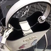 PRADA Bucket-Shaped Shopping Bag 1BA217 Size 18 × 17 × 10.5 cm - 3