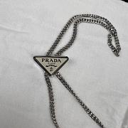 PRADA Necklace Bag White 1BD307 Size 19 x 10.5 x 3.5 cm - 6