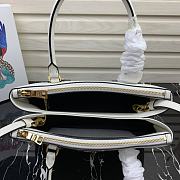 PRADA Killer Bag White 1BA232 Size 31 × 22.5 × 13.5 cm - 6